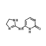 CAS 登录号：734488-40-5， 6-(4,5-二氢-1H-咪唑-2-基氨基)-2(1H)-嘧啶酮