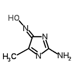 CAS#: 735209-42-4, 4-(Hydroxyimino)-5-methyl-4H-imidazol-2-amine