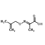CAS#: 735221-46-2, (2E)-2-{[(2-Methyl-2-propen-1-yl)oxy]imino}propanoic acid