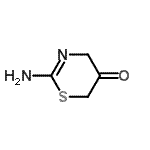 CAS 登录号：735237-05-5， 2-氨基-4H-1,3-噻嗪-5(6H)-酮