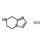 CAS#: 735266-95-2, 5,6,7,8-Tetrahydroimidazo[1,2-a]pyrazine hydrochloride (1:1)