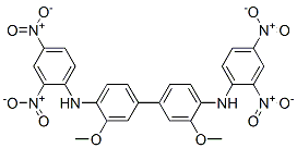CAS#: 73560-41-5, N-(2,4-Dinitrophenyl)-4-[4-[(2,4-Dinitrophenyl)Amino]-3-Methoxyphenyl]-2-Methoxyaniline