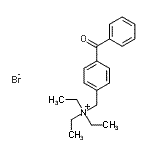 CAS#: 73603-46-0, N-(4-Benzoylbenzyl)-N,N-diethylethanaminium bromide