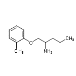 CAS#: 736076-79-2, 1-(2-Methylphenoxy)-2-pentanamine