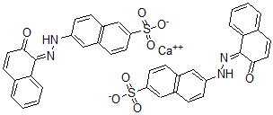 CAS#: 73612-32-5, Calcium 6-[(2Z)-2-(2-Oxonaphthalen-1-Ylidene)Hydrazinyl]Naphthalene-2-Sulfonate