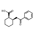 CAS#: 736136-28-0, (1R,2R)-2-(2-Oxo-2-phenylethyl)cyclohexanecarboxylic acid