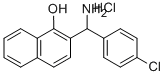 CAS 登录号：736173-17-4， 2-[氨基-(4-氯-苯基)-甲基]-萘-1-醇盐酸盐