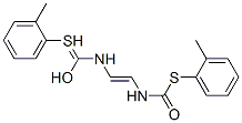 CAS#: 73622-82-9, S-(2-Methylphenyl) [[(E)-2-[(2-Methylphenyl)Sulfanylcarbonylamino]Ethenyl]Amino]Methanethioate