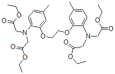 CAS#: 73630-10-1, 1,2-Bis(2-amino-5-methylphenoxy)ethane-N,N,N',N'-tetraacetic acid tetraethyl ester