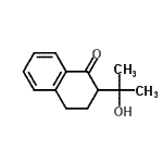 CAS 登录号：73652-77-4， 2-(2-羟基-2-丙基)-3,4-二氢-1(2H)-萘酮