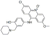 CAS#: 73663-84-0, 4-[(6-Chloro-10-Hydroxy-2-Methoxyacridin-9-Ylidene)Amino]-2-(Piperidin-1-Ylmethyl)Phenol