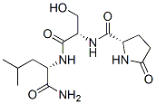 CAS#: 73684-80-7, (2S)-N-[(2S)-1-[[(2S)-1-Amino-4-Methyl-1-Oxopentan-2-Yl]Amino]-3-Hydroxy-1-Oxopropan-2-Yl]-5-Oxopyrrolidine-2-Carboxamide