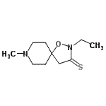 CAS#: 736899-47-1, 2-Ethyl-8-methyl-1-oxa-2,8-diazaspiro[4.5]decane-3-thione