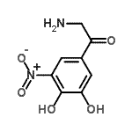 CAS 登录号：736900-62-2， 2-氨基-1-(3,4-二羟基-5-硝基苯基)乙酮