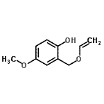 CAS#: 736985-99-2, 4-Methoxy-2-[(vinyloxy)methyl]phenol