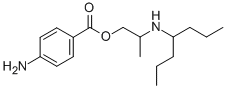 CAS#: 73713-51-6, 2-(Heptan-4-Ylamino)Propyl 4-Aminobenzoate