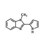 CAS 登录号：73725-25-4， 1-甲基-2-(1H-吡咯-2-基)-1H-苯并咪唑