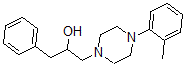 CAS 登录号：73771-28-5， 1-[4-(2-甲基苯基)哌嗪-1-基]-3-苯基丙烷-2-醇
