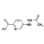 CAS 登录号：737711-15-8， 5-(2-乙酰基肼基)-2-吡啶羧酸