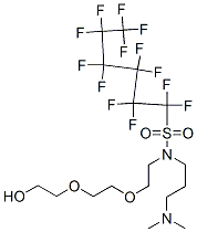 CAS#: 73772-34-6, N-(3-Dimethylaminopropyl)-1,1,2,2,3,3,4,4,5,5,6,6,6-Tridecafluoro-N-[2-[2-(2-Hydroxyethoxy)Ethoxy]Ethyl]Hexane-1-Sulfonamide
