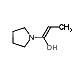 CAS#: 737728-77-7, (1Z)-1-(1-Pyrrolidinyl)-1-propen-1-ol