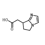 CAS#: 737738-72-6, 6,7-Dihydro-5H-pyrrolo[1,2-a]imidazol-7-ylacetic acid