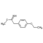 CAS#: 737739-70-7, Methyl 2-(4-ethoxyphenyl)ethanimidate