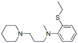 CAS 登录号:73790-77-9, 2-乙硫基-N-甲基-N-(3-哌啶-1-基丙基)苯胺