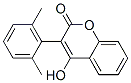 CAS 登录号：73791-12-5， 3-(2,6-二甲基苯基)-2-羟基苯并吡喃-4-酮
