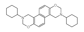 CAS#: 73816-79-2, 2,3,4,8,9,10-Hexahydro-3,9-Dicyclohexylnaphtho[1,2-e:5,6-e']Bis[1,3]Oxazine