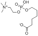 CAS 登录号：73839-24-4， 6-(O-磷酰胆碱)羟基己酸