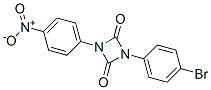 CAS 登录号：73840-18-3， 1-(4-溴苯基)-3-(4-硝基苯基)-1,3-二吖丁啶-2,4-二酮