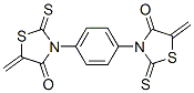 CAS#: 73855-63-7, 5-Methylidene-3-[4-(5-Methylidene-4-Oxo-2-Sulfanylidene-1,3-Thiazolidin-3-Yl)Phenyl]-2-Sulfanylidene-1,3-Thiazolidin-4-One