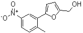 CAS 登录号：738605-14-6， [5-(2-甲基-5-硝基苯基)-2-呋喃基]甲醇