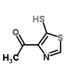CAS 登录号：738619-32-4， 1-(5-硫基-1,3-噻唑-4-基)乙酮