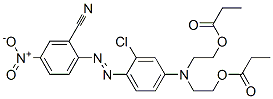 CAS#: 73862-12-1, 2-[[3-Chloro-4-(2-Cyano-4-Nitrophenyl)Diazenylphenyl]-(2-Propanoyloxyethyl)Amino]Ethyl Propanoate