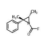 CAS 登录号：73867-24-0， (2R,3S)-2,3-二甲基-2-苯基-1-氮丙啶羰基氟化物