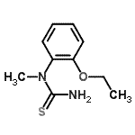 CAS#: 73901-47-0, 1-(2-Ethoxyphenyl)-1-methylthiourea