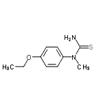 CAS#: 73901-52-7, 1-(4-Ethoxyphenyl)-1-methylthiourea