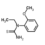 CAS 登录号：73901-54-9， 1-乙基-1-(2-甲氧基苯基)硫脲