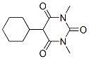 CAS 登录号：7391-65-3， 1,3-二甲基-5-环己基巴比妥酸