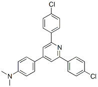 CAS 登录号：73910-97-1， 4-[2,6-二(4-氯苯基)吡啶-4-基]-N,N-二甲基苯胺
