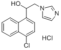 CAS 登录号：73932-53-3， alpha-(4-氯-1-萘基)-1-咪唑乙醇盐酸盐