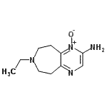 CAS#: 739321-89-2, 7-Ethyl-6,7,8,9-tetrahydro-5H-pyrazino[2,3-d]azepin-2-amine 1-oxide