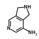 CAS#: 739331-75-0, 2,3-Dihydro-1H-pyrrolo[3,4-c]pyridin-7-amine