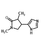CAS#: 739345-95-0, 4-(1H-Imidazol-4-yl)-1,3-dimethyl-2-pyrrolidinone