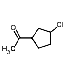 CAS#: 73945-57-0, 1-(3-Chlorocyclopentyl)ethanone