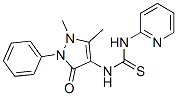CAS#: 73953-59-0, 1-(1,5-Dimethyl-3-Oxo-2-Phenylpyrazol-4-Yl)-3-Pyridin-2-Ylthiourea