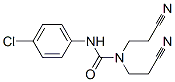 CAS 登录号：73953-60-3， 3-(4-氯苯基)-1,1-二(2-氰基乙基)脲