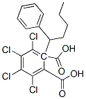 CAS 登录号：73972-99-3， 2,3,4,5-四氯-6-(1-苯基戊氧羰基)苯甲酸
